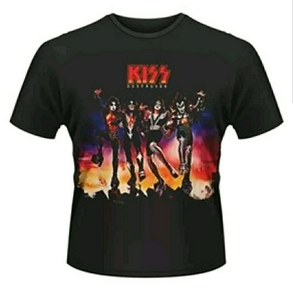 Kiss destroyer men's T shirt